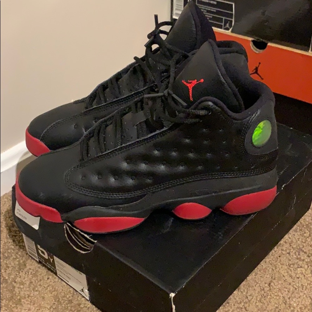 Air Jordan Retro 13 Black/Gym Red
